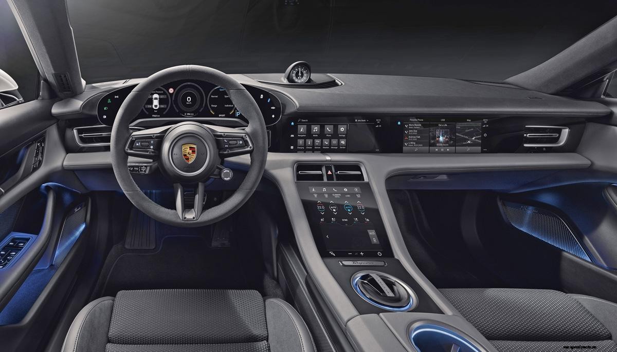 World premier for Porsche Taycan