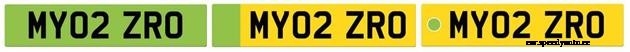 EVs set to feature green number plates