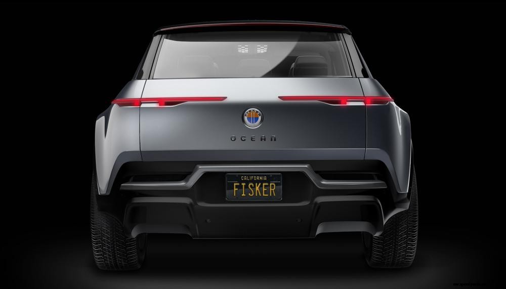 Features for Fisker Ocean electric SUV announced