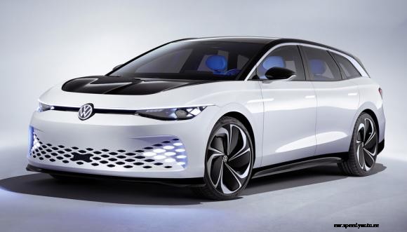 VW showcases ID. Vizzion electric estate in LA