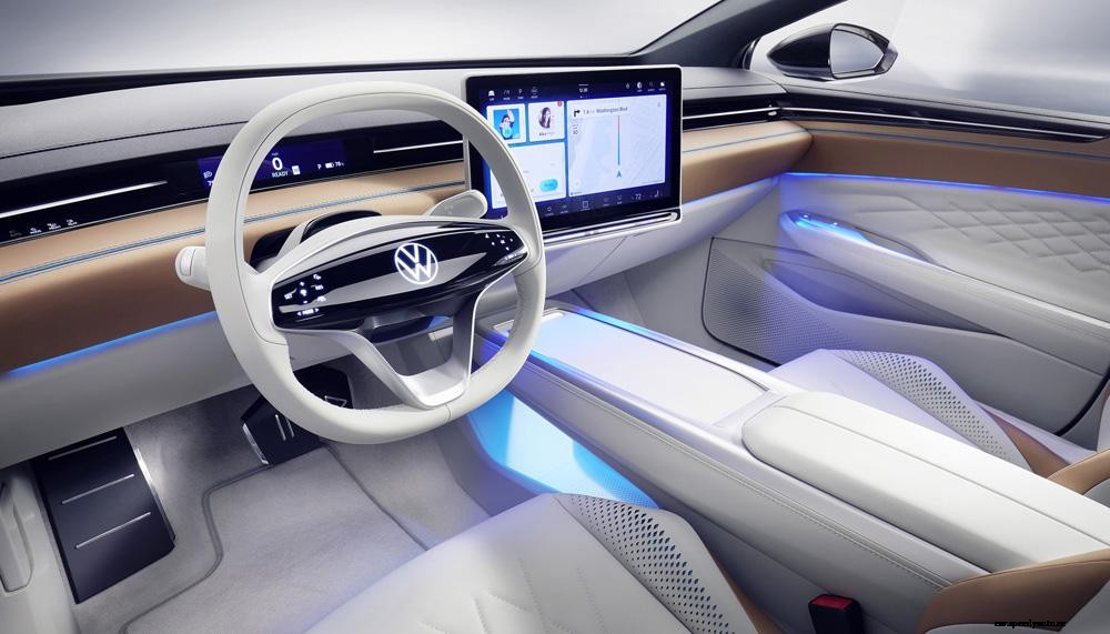 VW showcases ID. Vizzion electric estate in LA