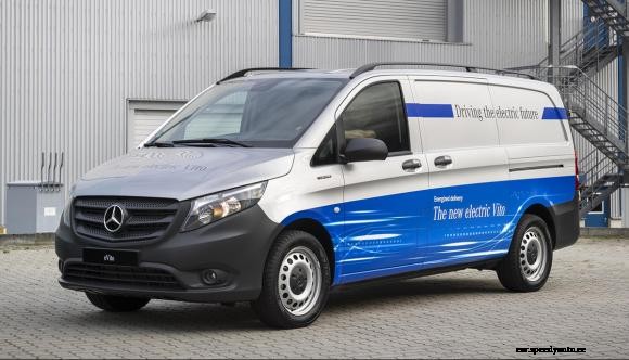 Mercedes Benz eVito electric van arrives in the UK
