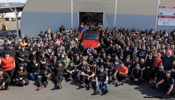 Tesla celebrates one million vehicle milestone