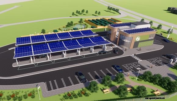 Construction begins on first Gridserve Electric Forecourt