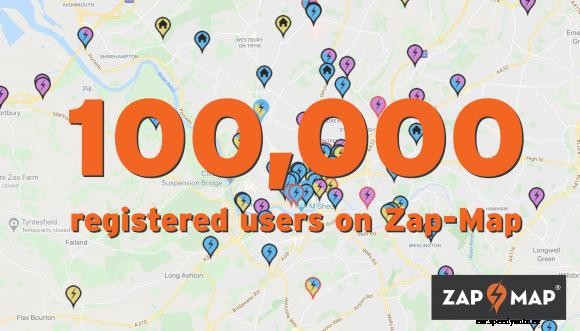 Zap-Map welcomes 100,000th registered user