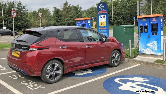 EV charging on the rise as lockdown eased in England
