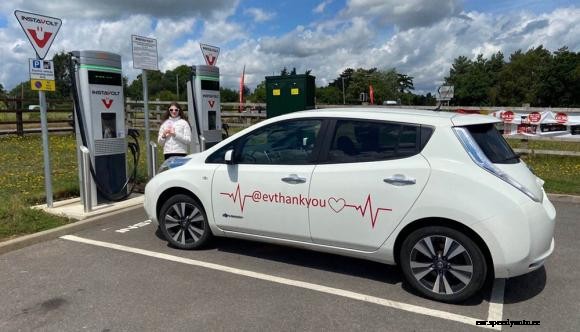 EV Thank You campaign gets InstaVolt backing this summer