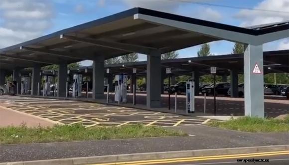 Largest EV charging hub in Scotland officially opened