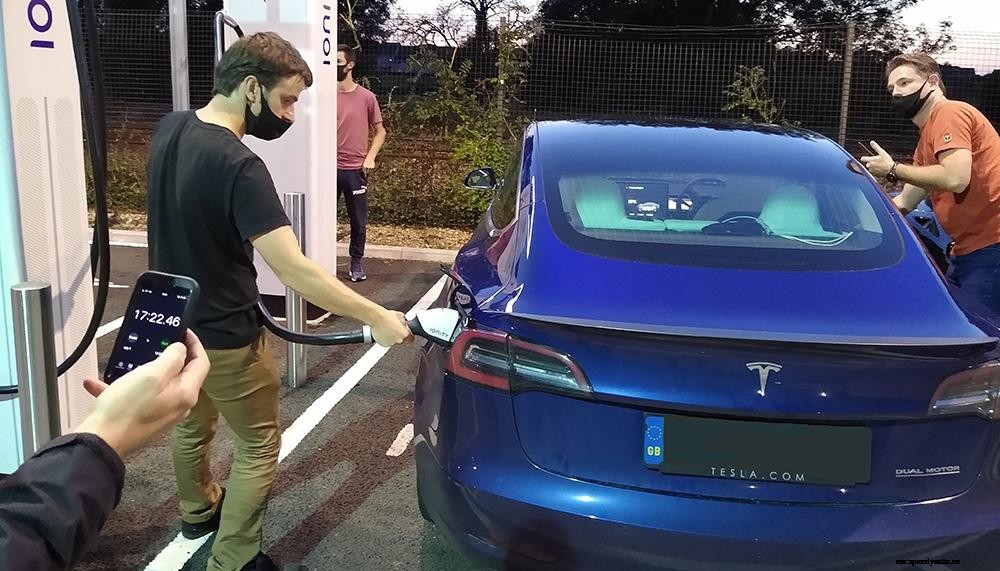 EV charging record set for John O’Groats to Lands End run