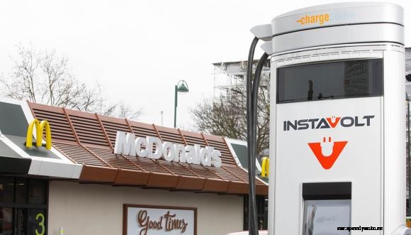 First InstaVolt rapid charger goes live at McDonald’s