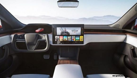 Tesla unveils a futuristic new Model S interior