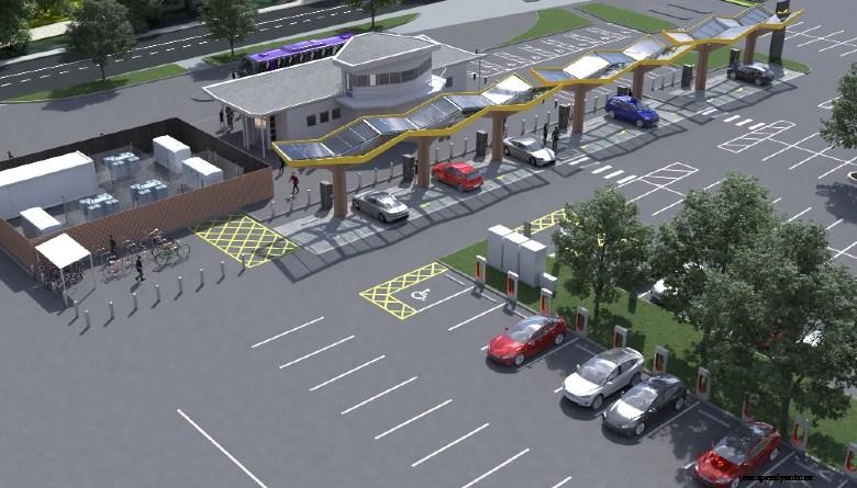 Powerful electric vehicle charging hub heading to Oxford