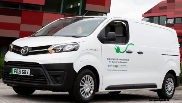 Toyota Proace Electric joins Nottingham electric vehicle initiative