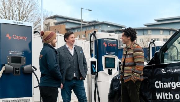 Osprey opens high-power charging hub in Croydon