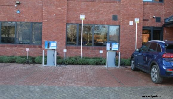 IWG offices benefiting from Mer UK electric vehicle chargers