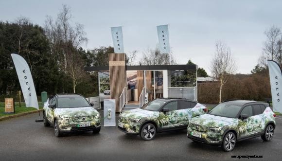 Volvo launches EV test drive hub at the Eden Project