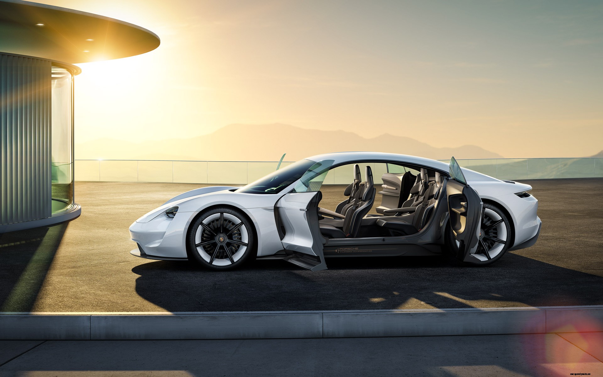 Porsche Mission E -The Future Electric Car Concept