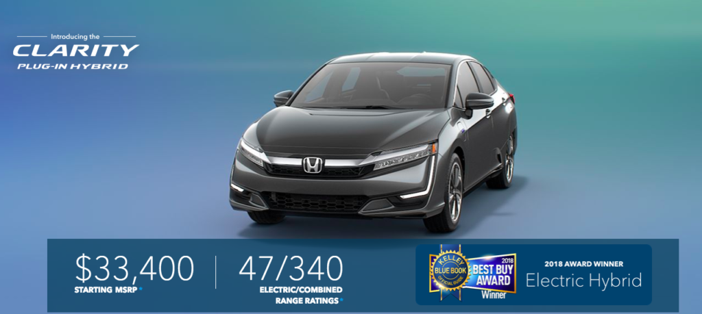 August & YTD US EV Sales Trends: Hot = Model 3, BMW 530e, Honda Clarity PHEV; Not = Bolt, Fusion Energi & BMW i3