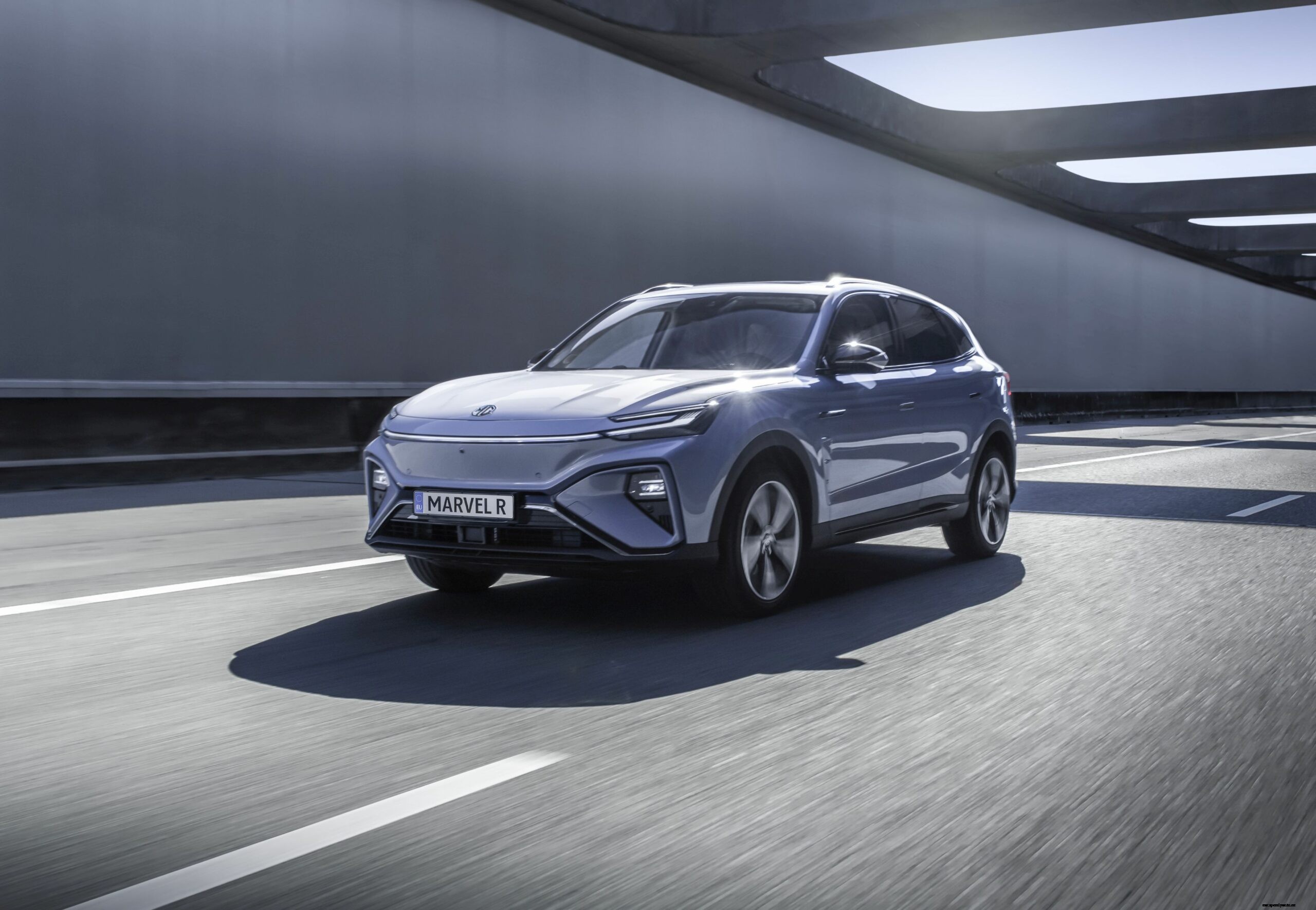 MG unveils its new electric cars