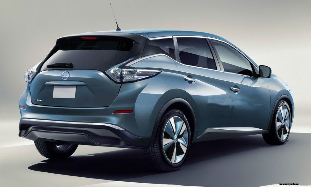 Second generation Nissan Leaf spy shots