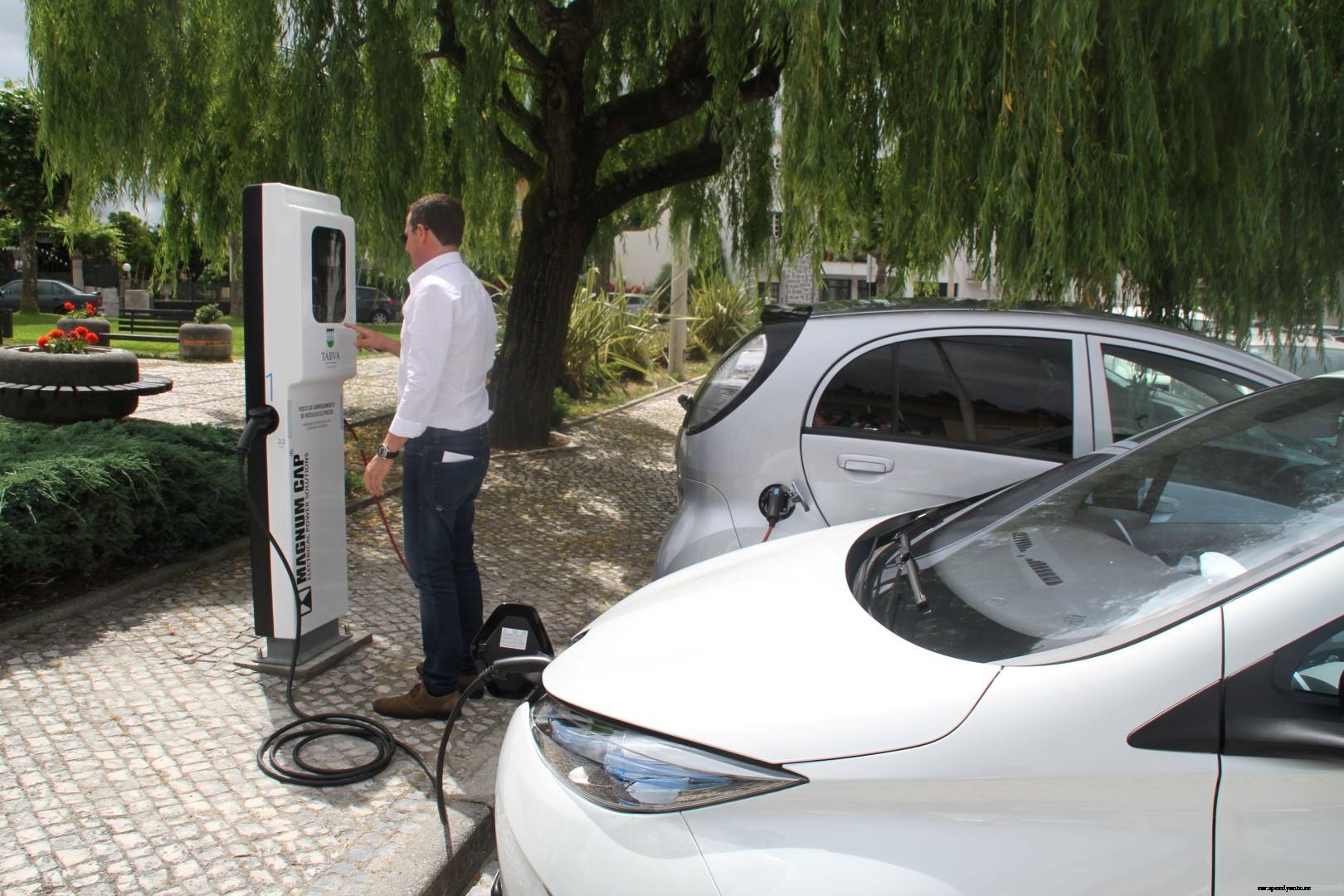 Location of the new 22 kW MOBI.E chargers