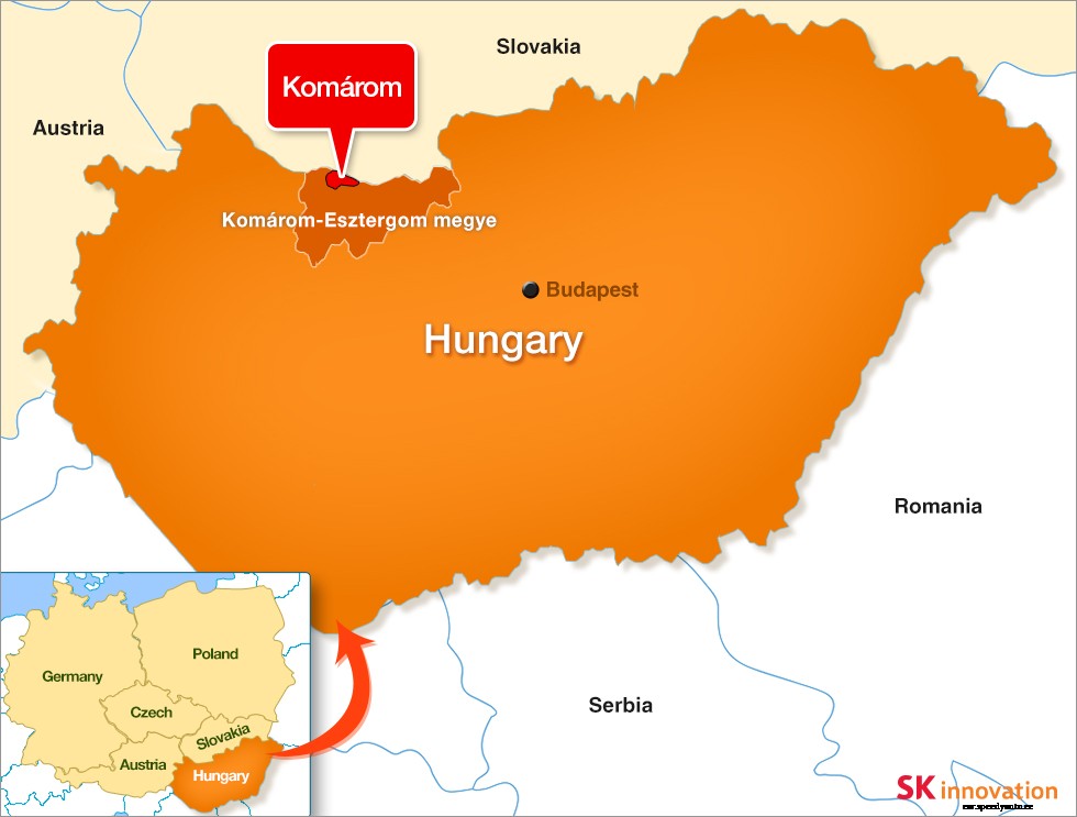 SK Innovation held a groundbreaking ceremony for its EV battery plant in Hungary