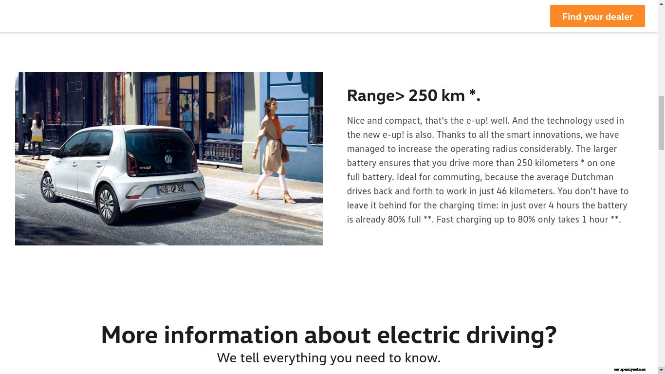 Volkswagen quietly announces the new e-up for 2020