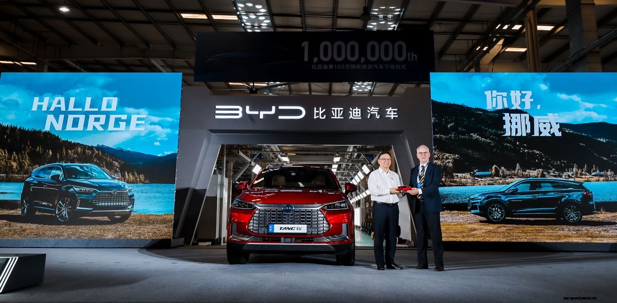 BYD already built one million NEVs