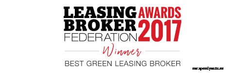 We won “Best Green Leasing Broker” 2017