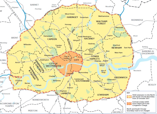 London’s new Ultra Low Emission Zone is here