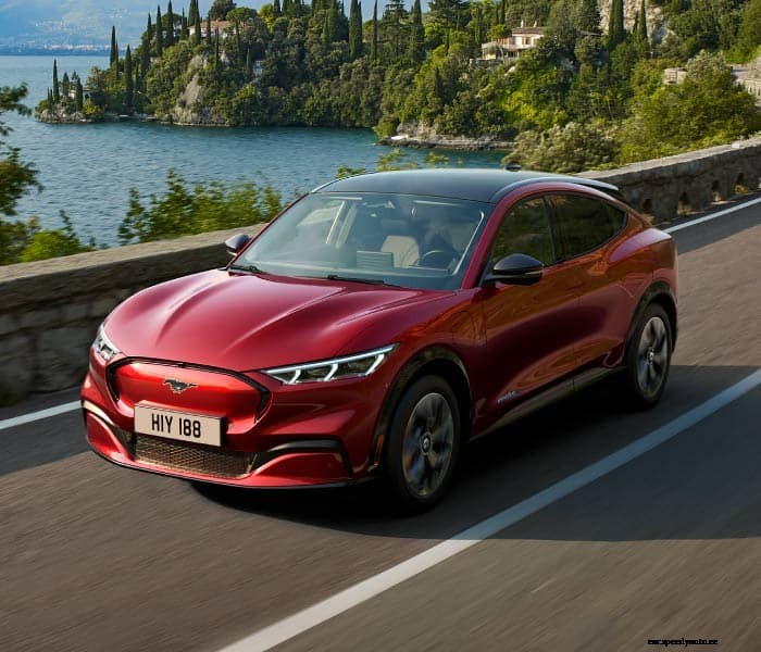 Ford Mustang Mach-E score double 5-star rating from NCAP