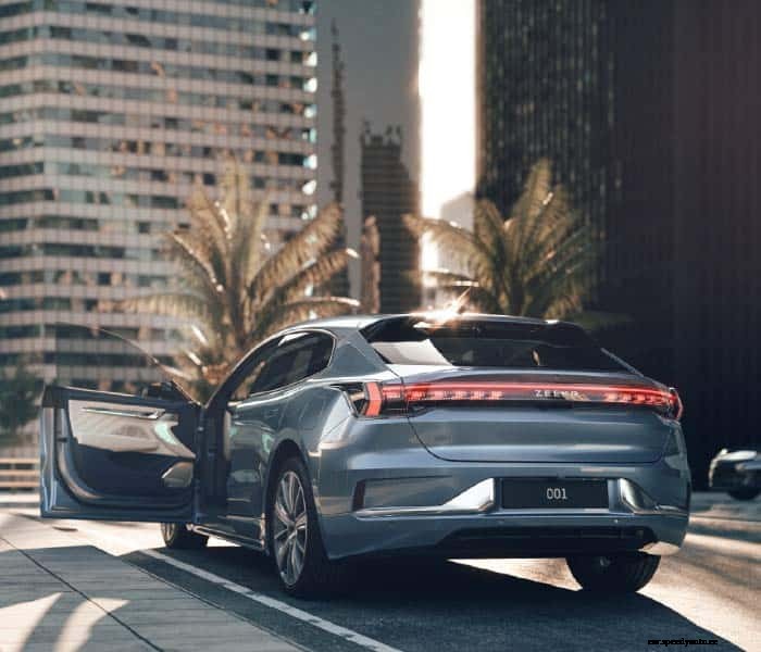 ZEEKR 001 EV produced in China