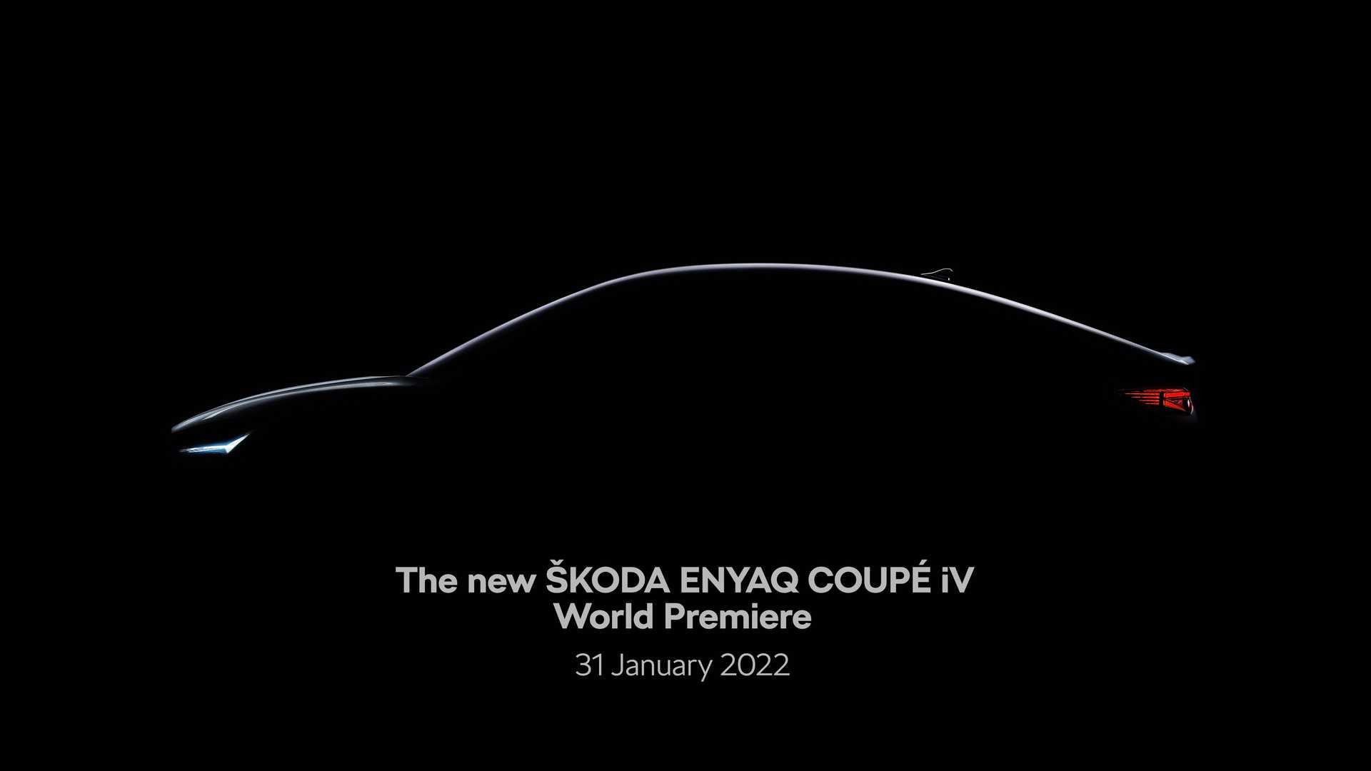 Design Sketches of the 2022 ŠKODA ENYAQ COUPÉ iV Released