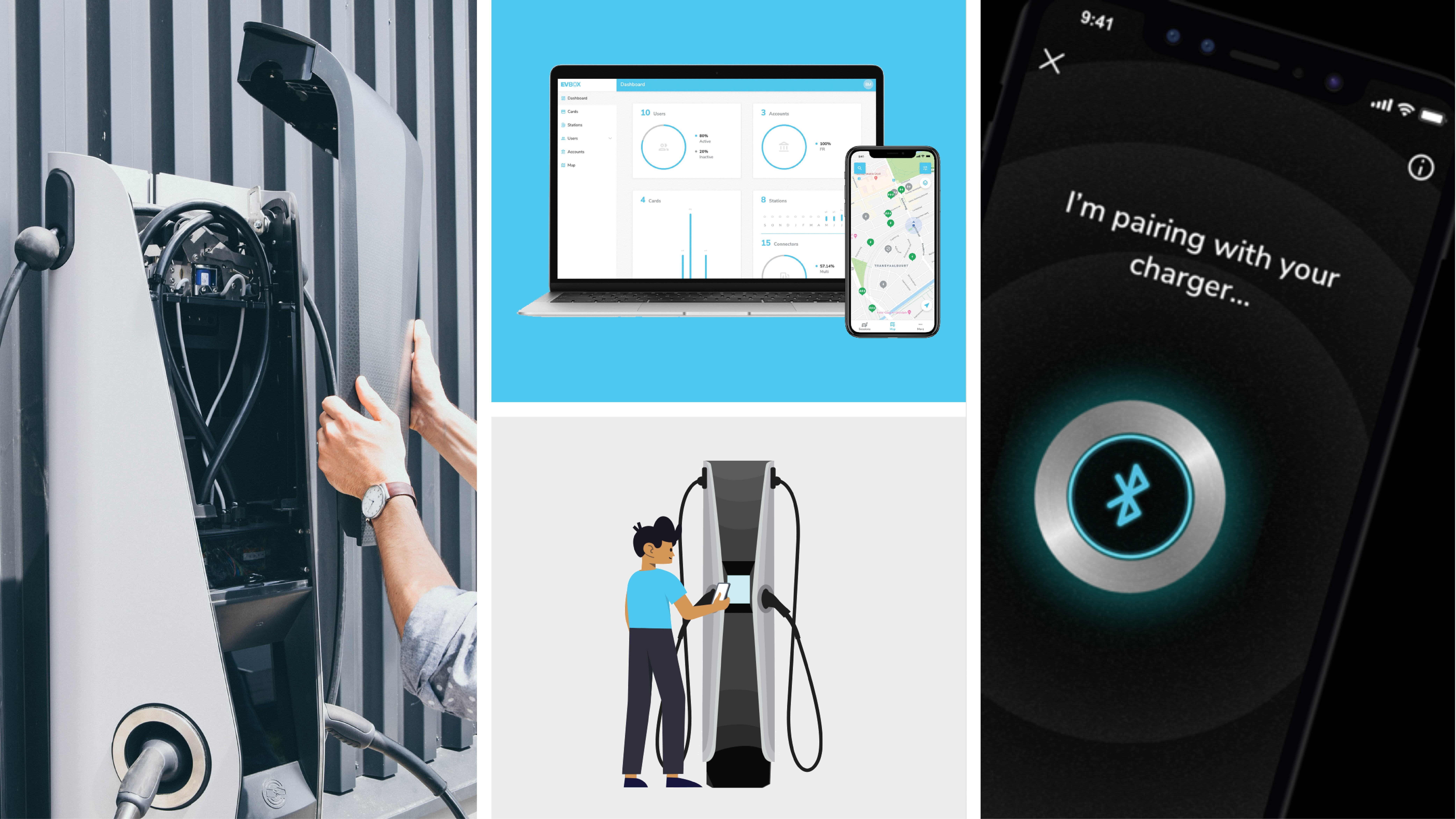 Meet EVBox Iqon, the flexible EV charging station made for people