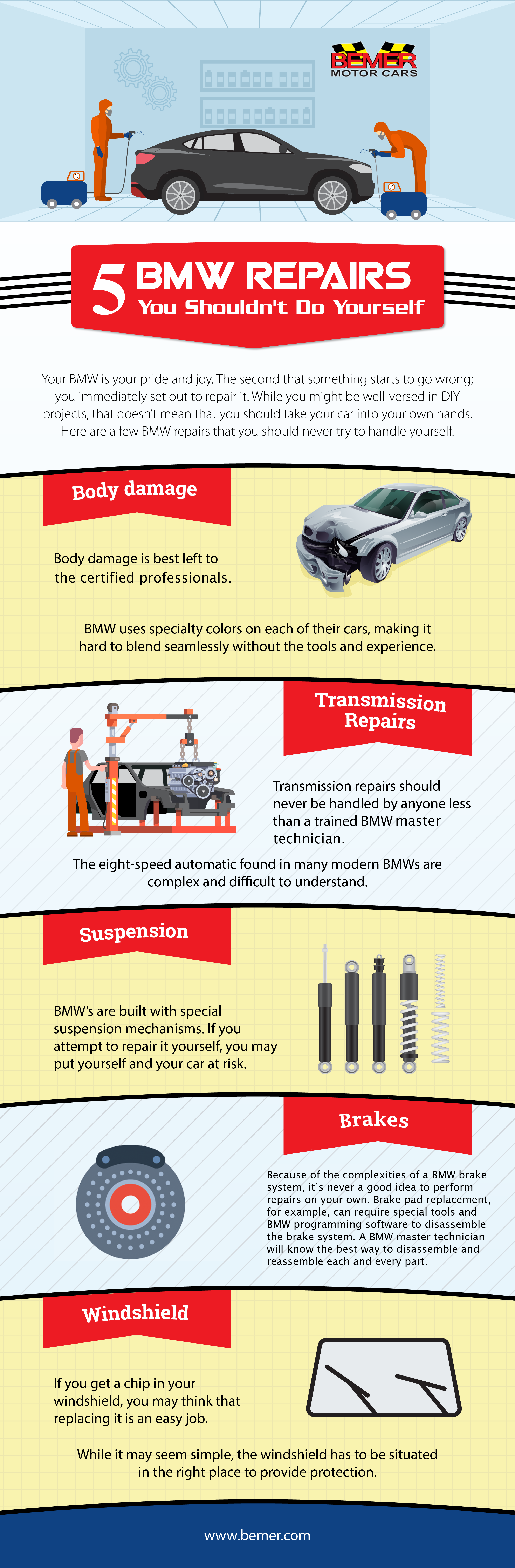 5 BMW Repairs You Shouldn't Do Yourself - Bemer Motor Cars
