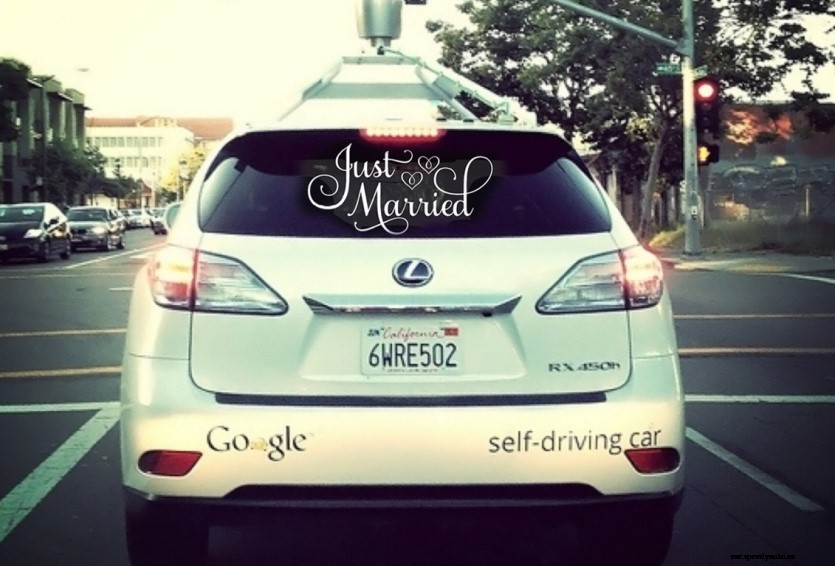 My Wedding Chariot:A Driverless Vehicle?