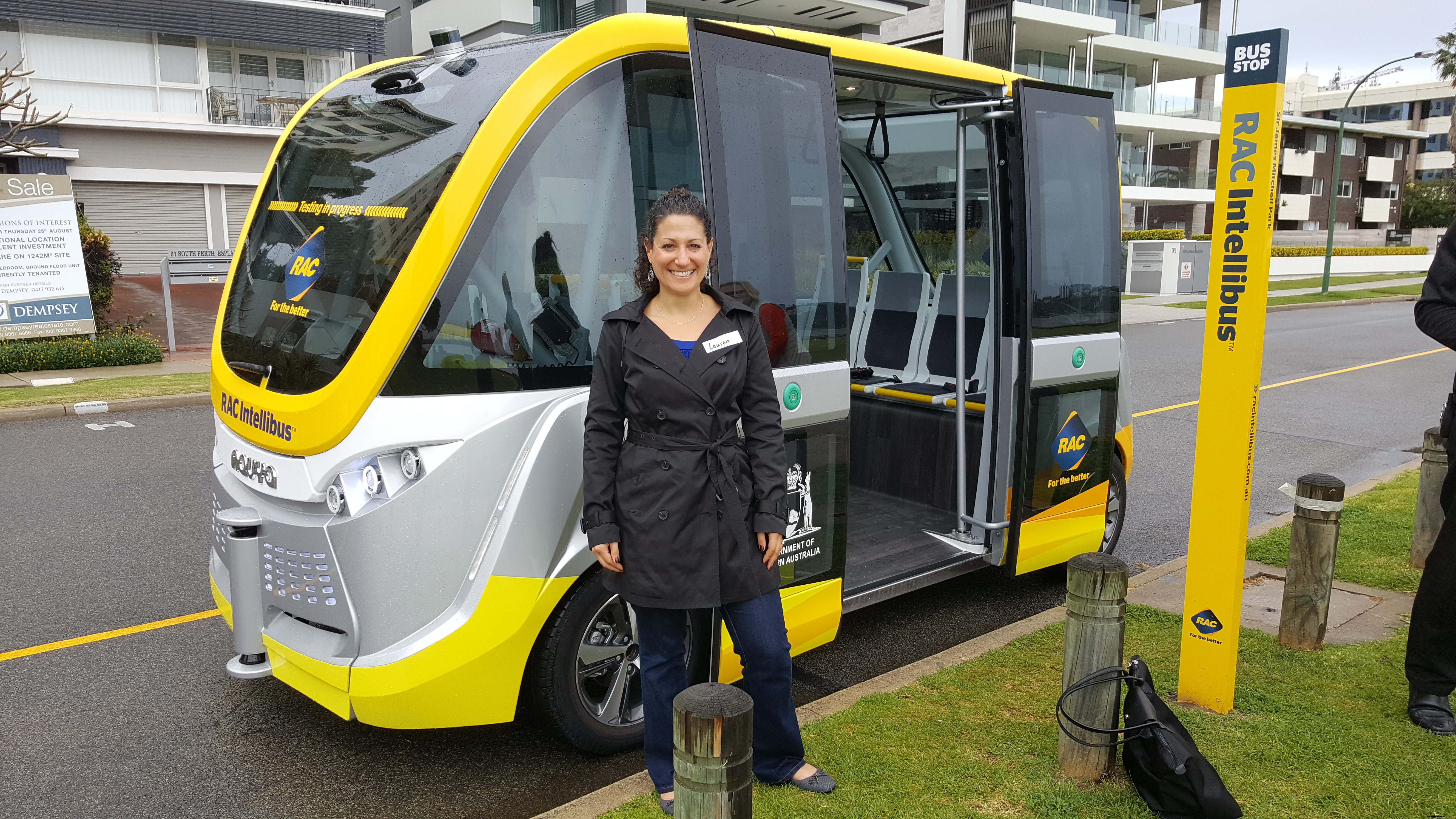 My First Driverless Vehicle Riding Experience!