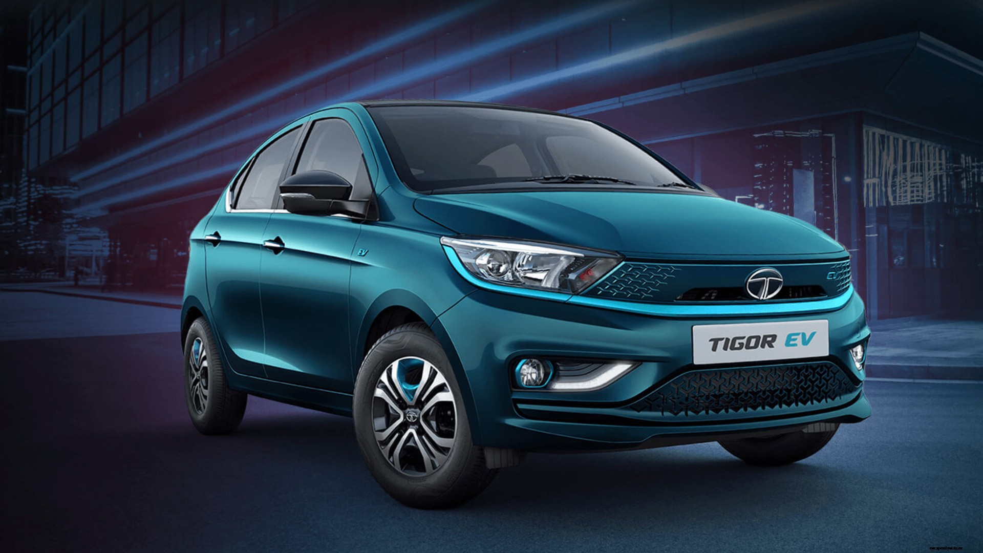 Tata Tigor EV 2021 XZ Plus Dual Tone Exterior