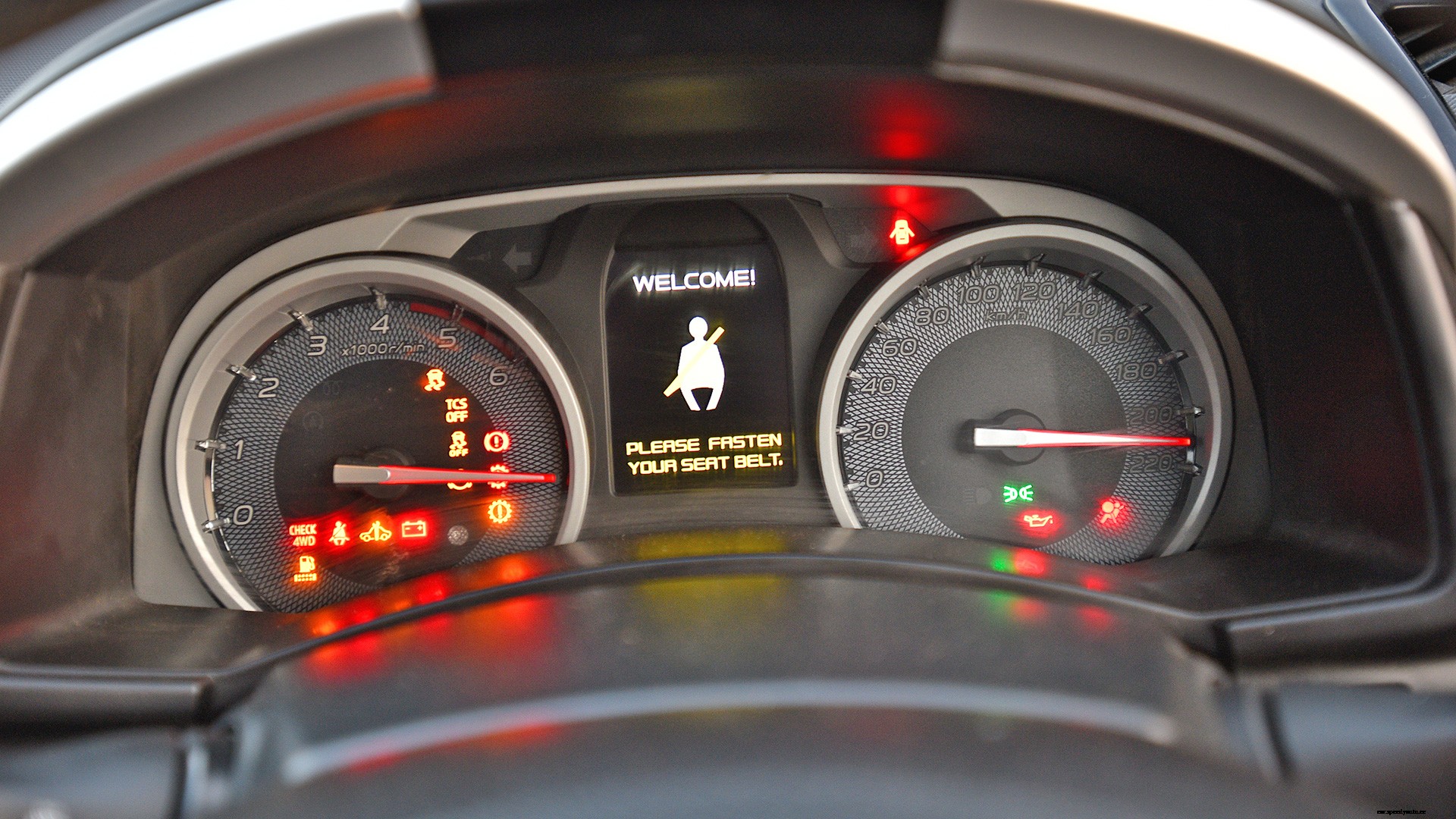 Isuzu MU-X 2017 4x4 Interior