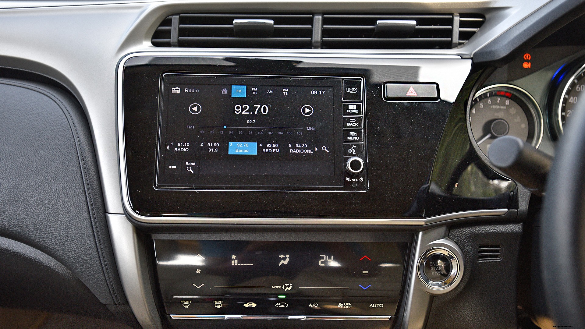 Honda City 2017 Petrol ZX CVT Interior