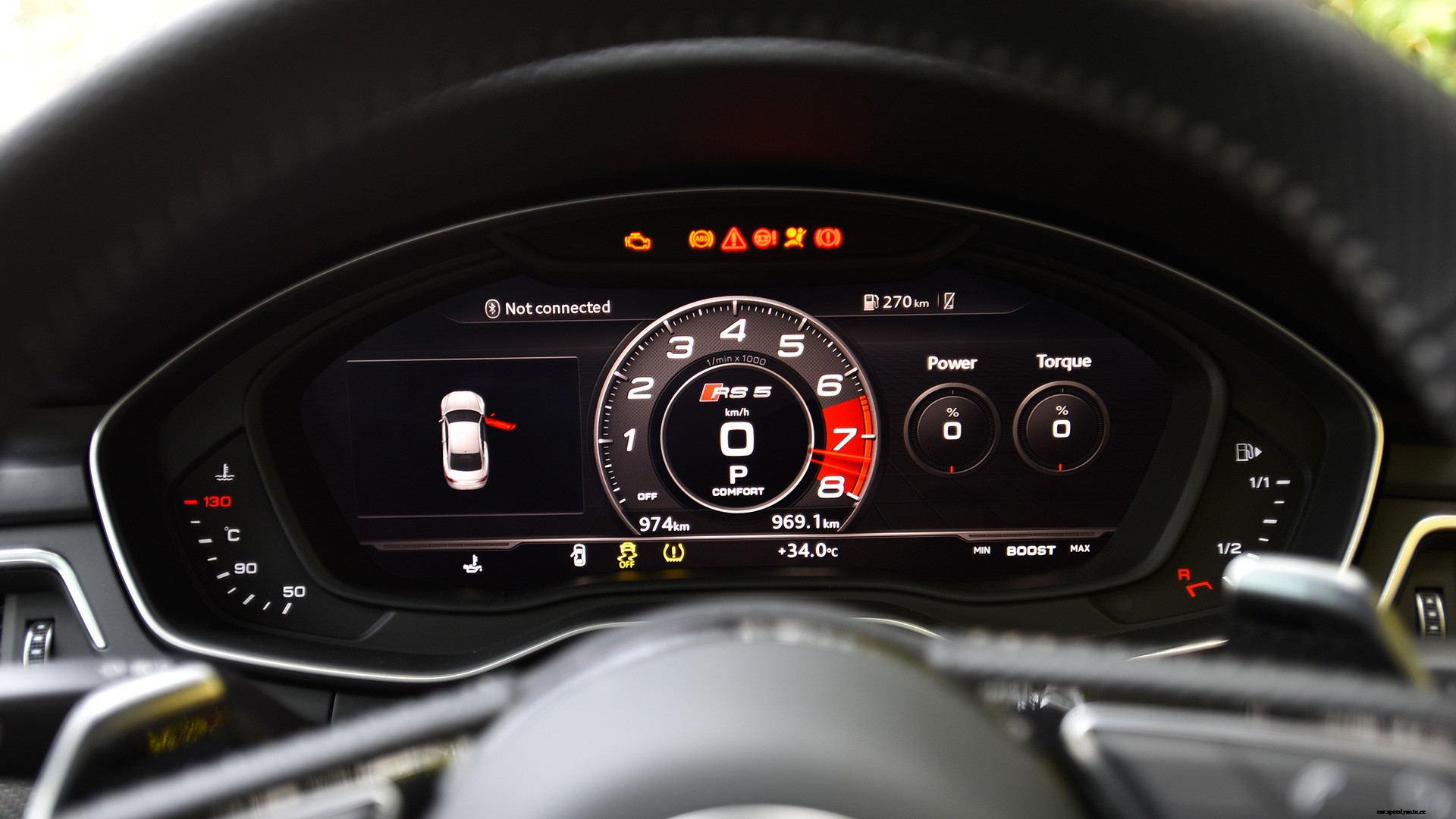 Audi RS 5 2018 STD Interior