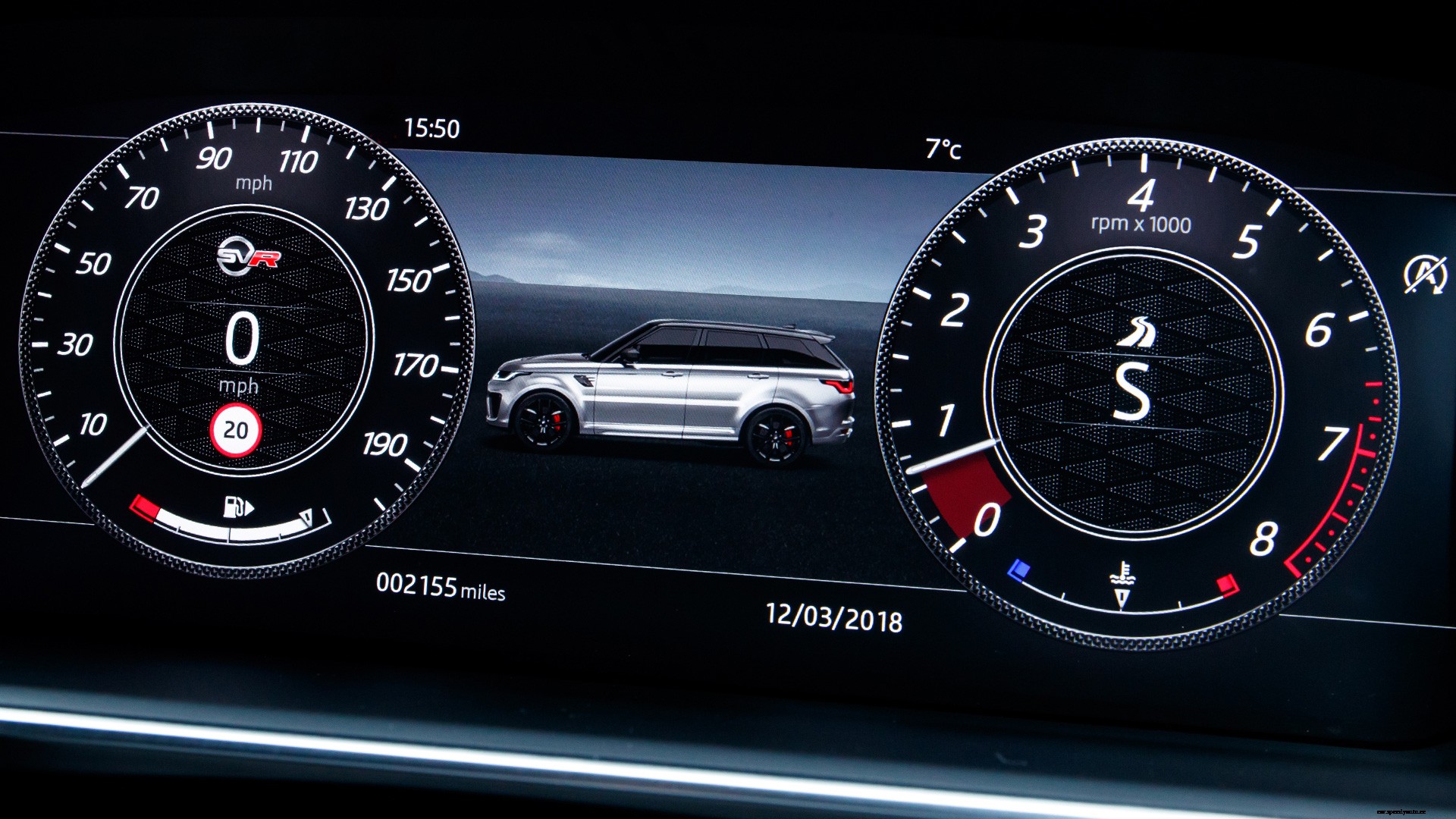 Land Rover Range Rover Sport 2018 SVR Interior