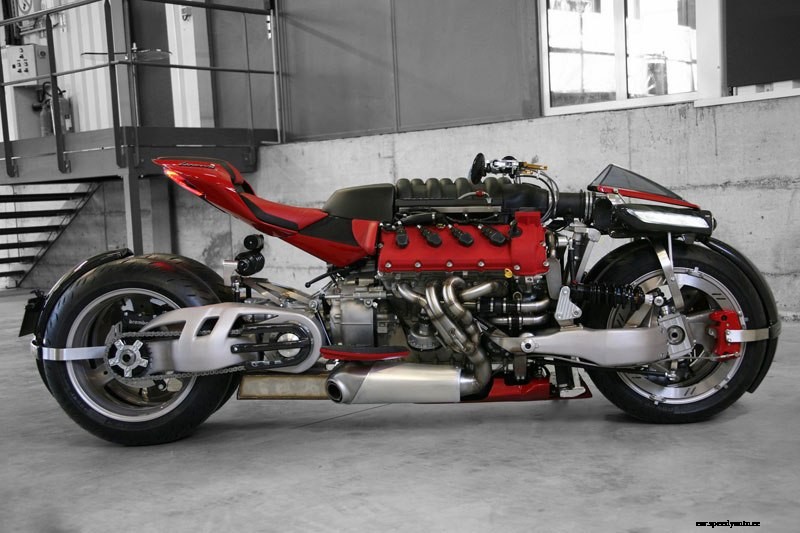 This Guy Used a Maserati Engine to Build a 470 HP Motorcycle