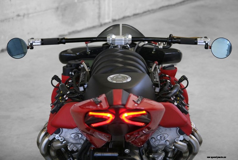 This Guy Used a Maserati Engine to Build a 470 HP Motorcycle