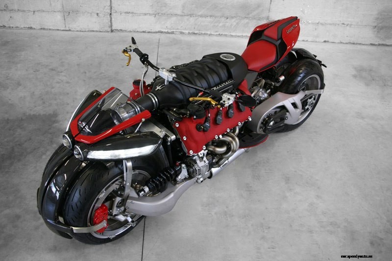 This Guy Used a Maserati Engine to Build a 470 HP Motorcycle