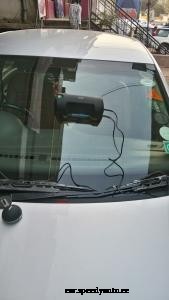 How to repair a windshield crack