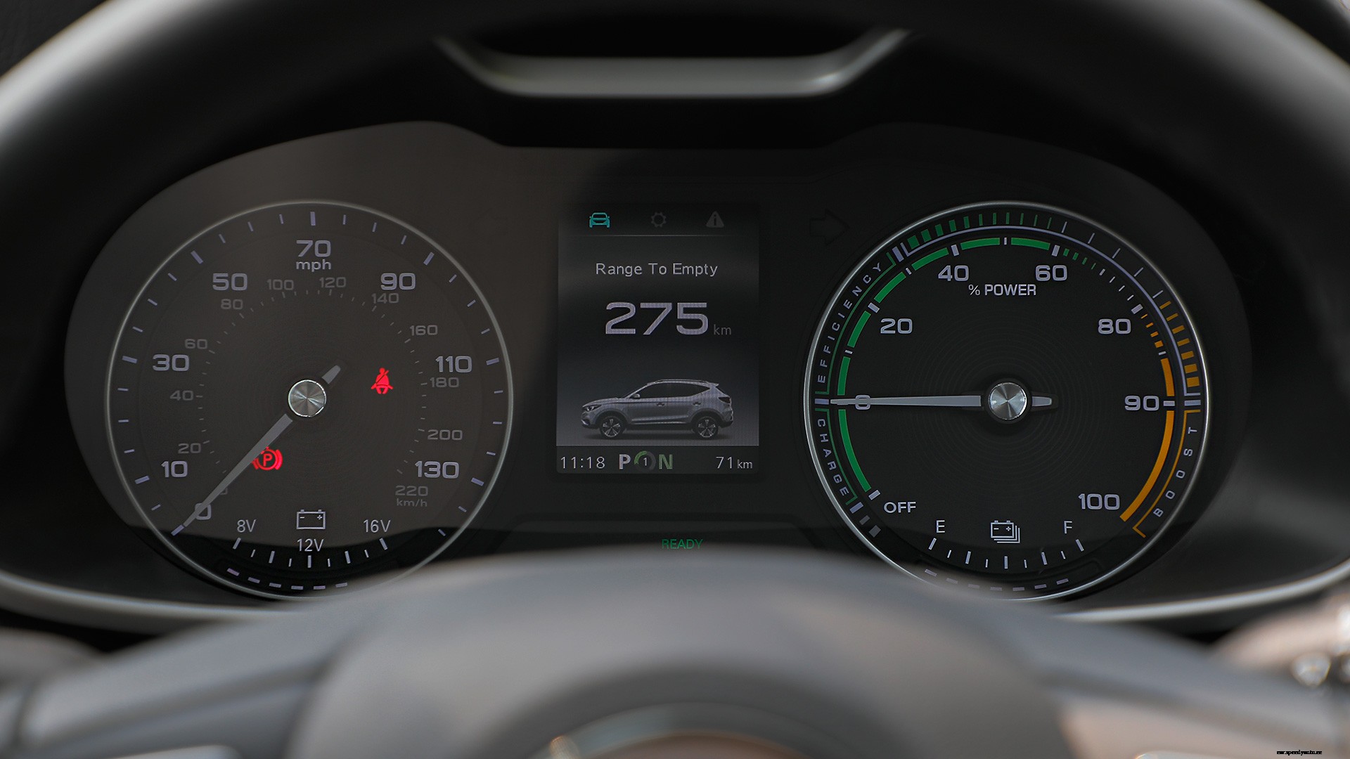 MG ZS EV 2019 STD Interior