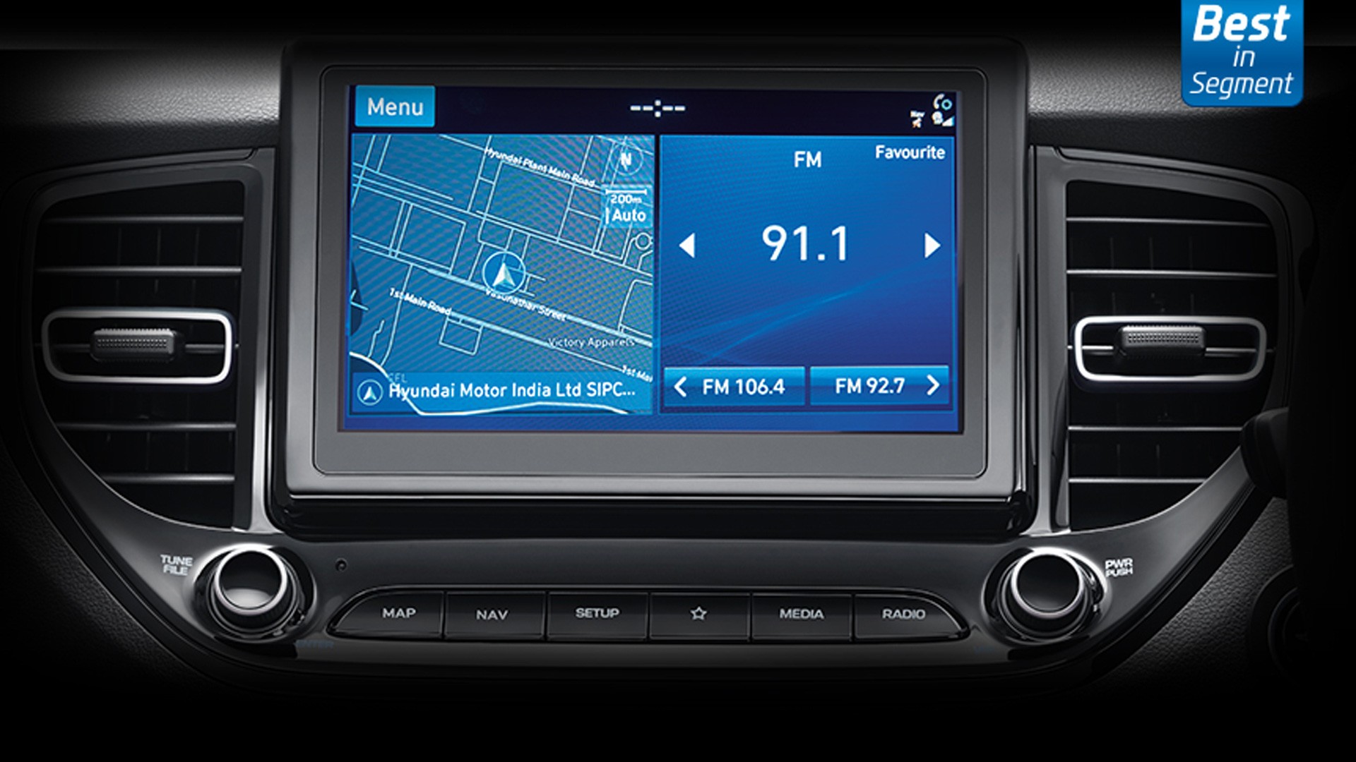 Hyundai Verna 2020 1.0l SX(O) Petrol Interior