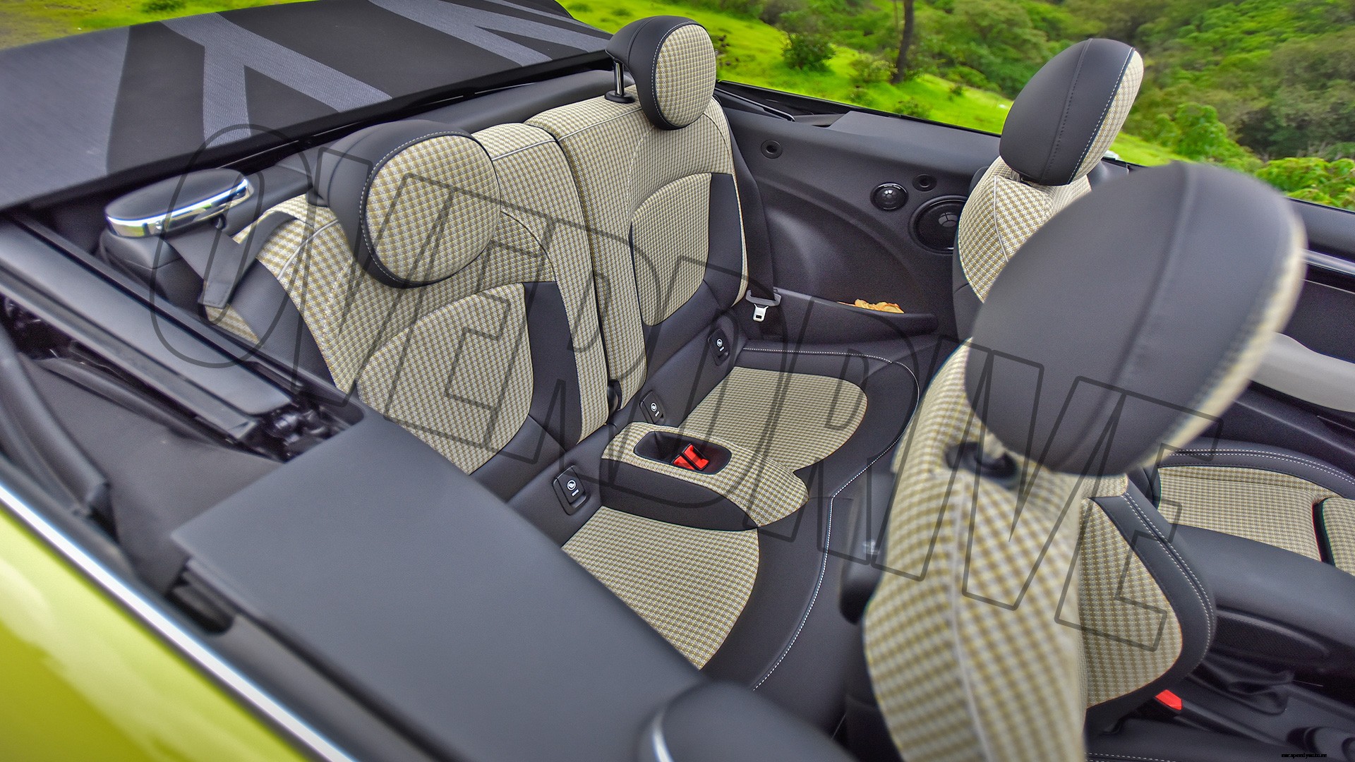 Mini Cooper S 2021 Convertible Interior