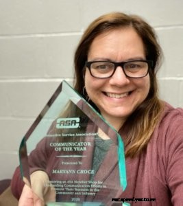 Honored to Receive ASA Award